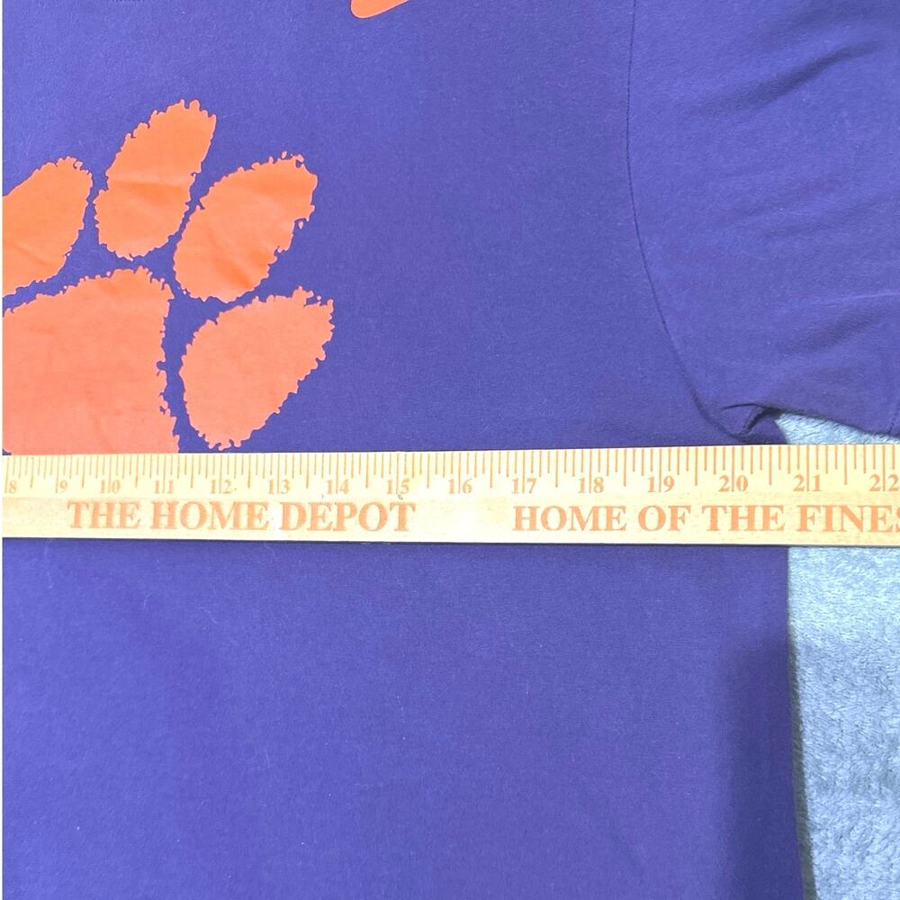 Nike Purple/orange Clemson University South Carina Football athletic size Lg. - Picture 3 of 6